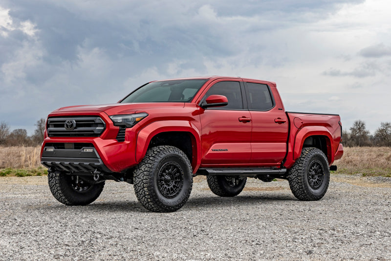 ラフカントリー HD2 アルミランニングボード ダブルキャブ トヨタ タコマ 2WD/4WD 2024-2026