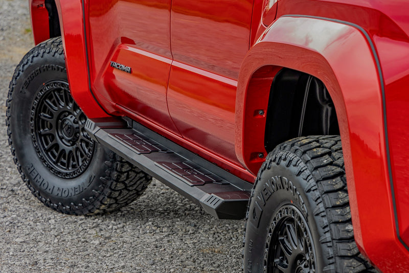 ラフカントリー HD2 アルミランニングボード ダブルキャブ トヨタ タコマ 2WD/4WD 2024-2026