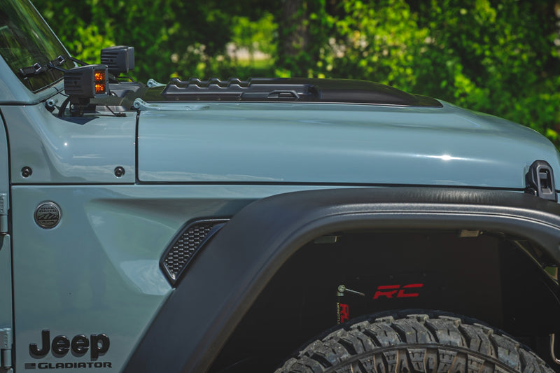 ラフカントリー フードスクープ ジープ ラングラー JL / グラジエーター JT 4WD (2019-2026)