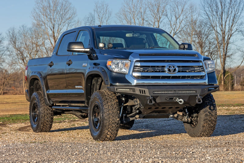ラフカントリー OV2 ランニングボード サイドステップ クルーキャブ トヨタ Tundra 2WD/4WD 2007-2021