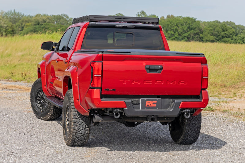 ラフカントリー RPT2 ランニングボード ダブルキャブ ブラック トヨタ タコマ 2WD/4WD 2024-2026