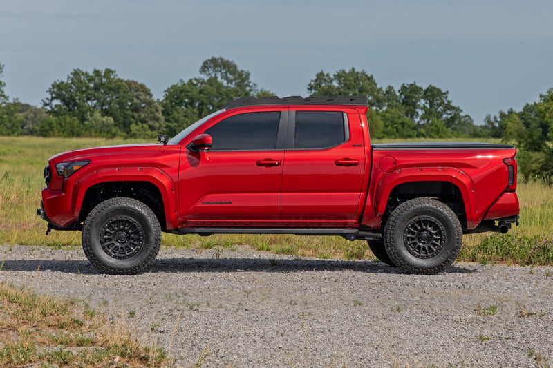 ラフカントリー RPT2 ランニングボード ダブルキャブ ブラック トヨタ タコマ 2WD/4WD 2024-2026