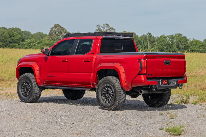 ラフカントリー RPT2 ランニングボード ダブルキャブ ブラック トヨタ タコマ 2WD/4WD 2024-2026