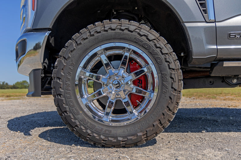 ラフカントリー キャリパーカバー フロント&リア レッド フォード F-250/F-350 Super Duty 2023-2026