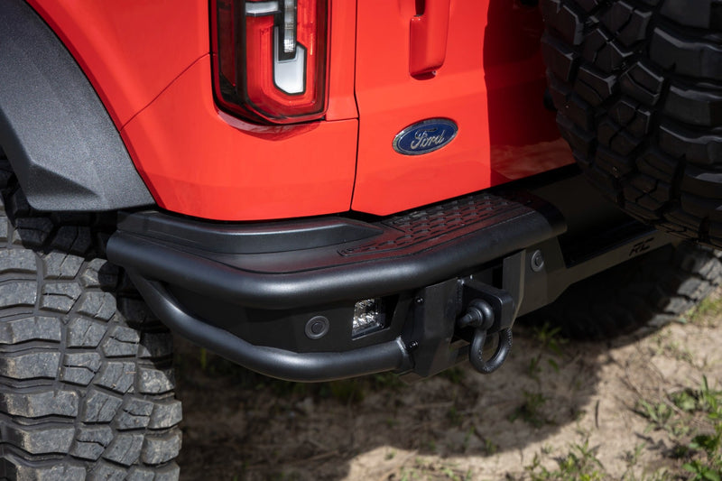 ラフカントリー チューブラーリアバンパー LEDポッド付き フォード ブロンコ 4WD 2021-2026