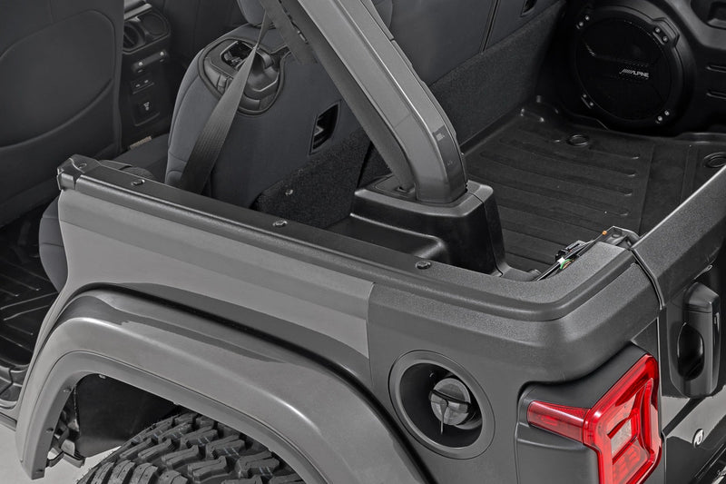 ラフカントリー Trail Cladding ルーフマウンティングプレートカバー ジープ ラングラー JL 4ドア 2019-2026