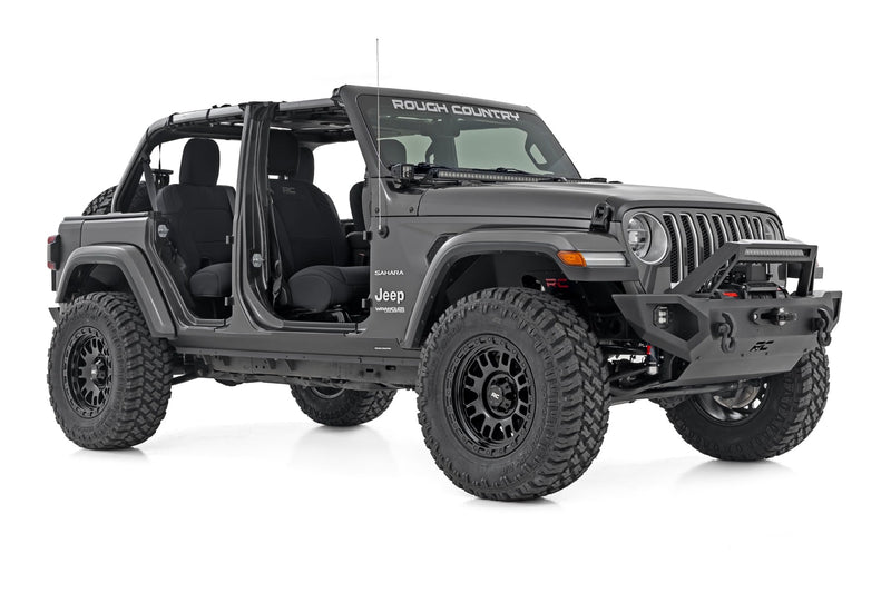 ラフカントリー Trail Cladding ロッカーシルプレート ジープ ラングラー Unlimited JL 4ドア 2019-2026