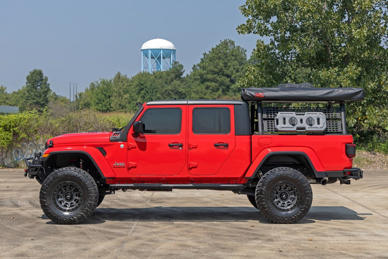 ラフカントリー オーバルナーフステップ ブラック | ジープ Gladiator JT 4WD 2020-2026