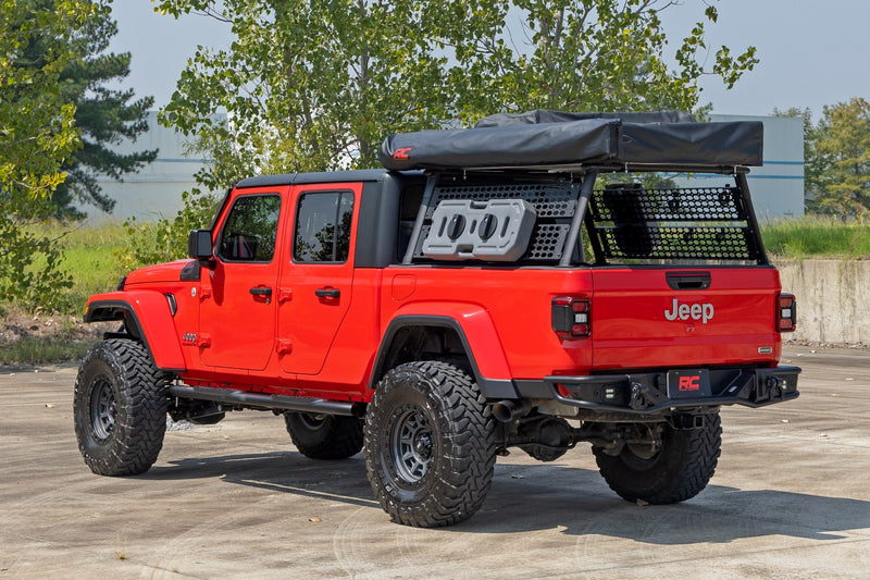 ラフカントリー オーバルナーフステップ ブラック | ジープ Gladiator JT 4WD 2020-2026