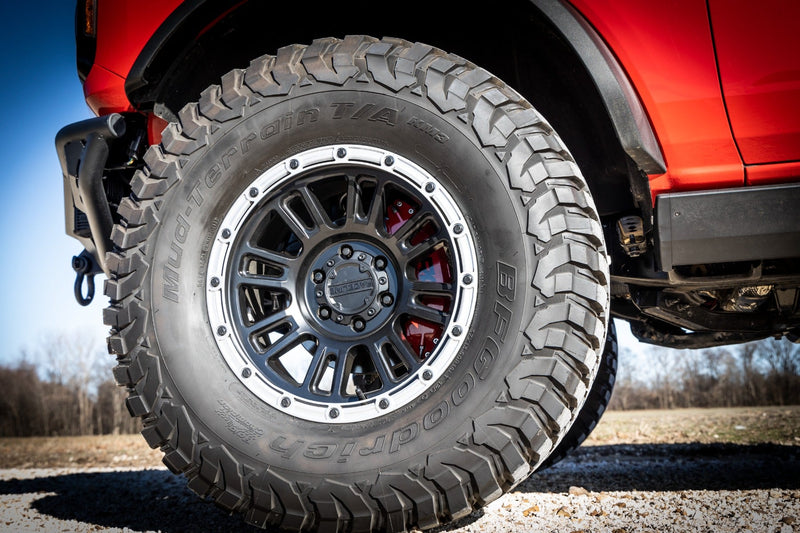 ラフカントリー ブレーキキャリパーカバー フロント&リア レッド | フォード Bronco 4WD 2021-2026