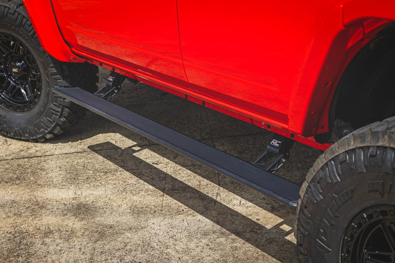 ラフカントリー HT-Series パワーランニングボード 4ドア フォード Bronco 4WD 2021-2026