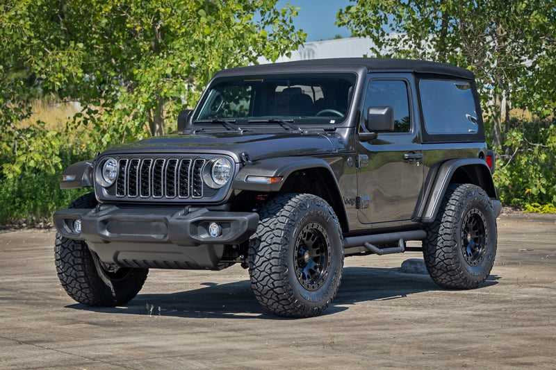 ラフカントリー 82 Series ホイール ワンピース セミグロスブラック 18x9 8x6.5 -12mm