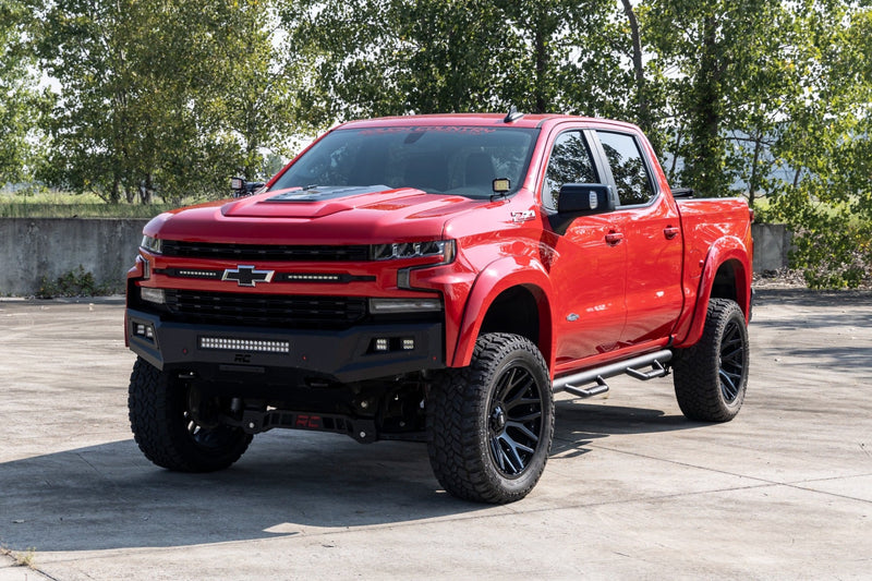 ラフカントリー ナーフステップ キャブ長 クルーキャブ シボレー/GMC 1500/2500HD/3500HD (2019-2026)