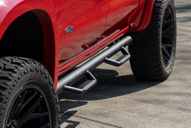 ラフカントリー ナーフステップ キャブ長 クルーキャブ シボレー/GMC 1500/2500HD/3500HD (2019-2026)