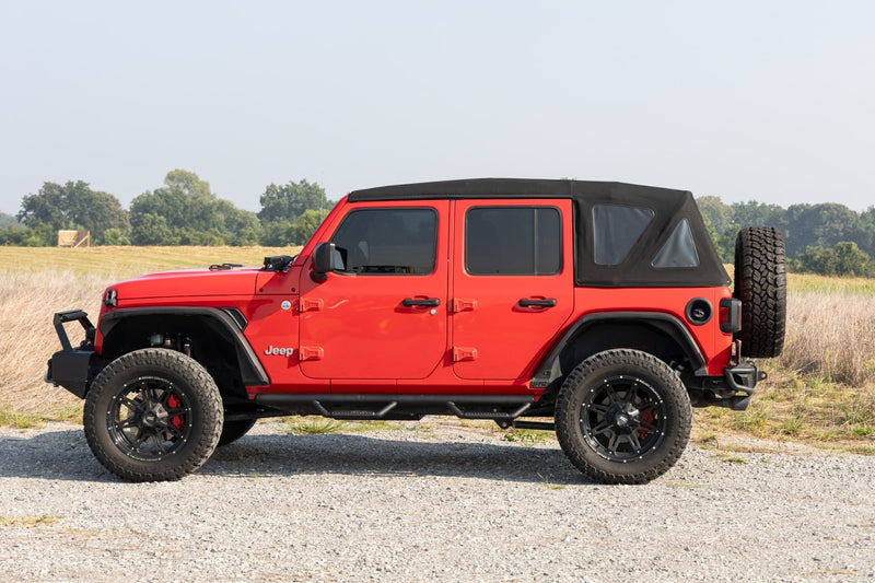 ラフカントリー ナーフステップ ホイール-to-ホイール 4ドア ジープ ラングラー Unlimited 4WD (2019-2026)