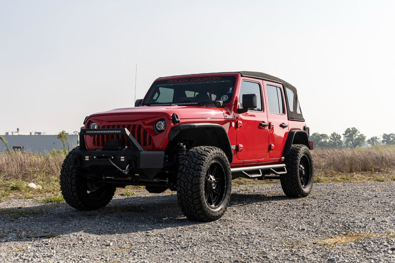 ラフカントリー ナーフステップ ホイール-to-ホイール 4ドア ジープ ラングラー Unlimited 4WD (2019-2026)