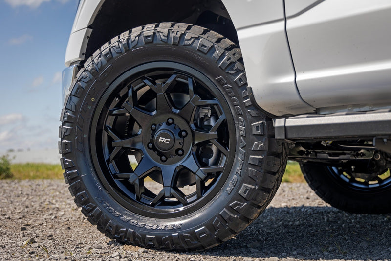ラフカントリー 80 Series ホイール ワンピース セミグロスブラック 20x9 / 8x165 / 0mm