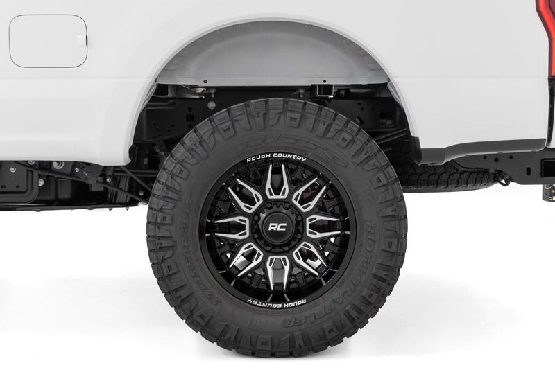 ラフカントリー 86 Series ホイール 6x5.5 ブラック/マシーンド