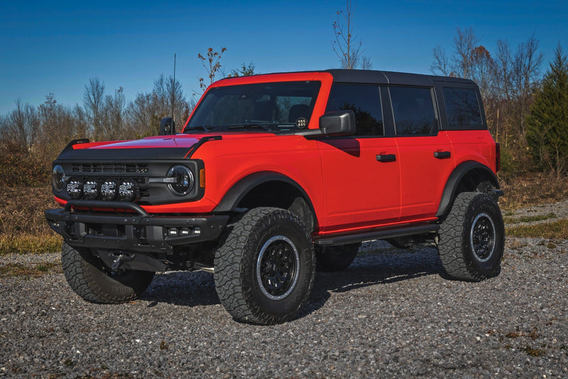 ラフカントリー マルチカラーLEDランニングボード 4ドア フォード Bronco 4WD (2021-2026)