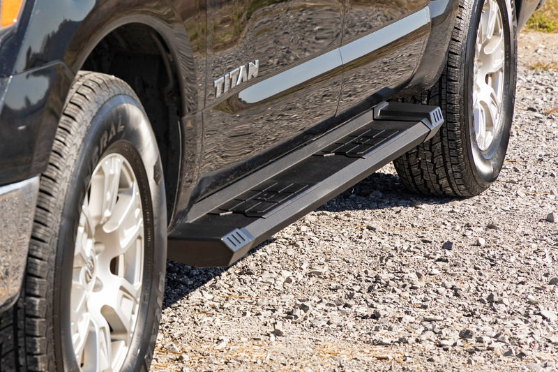 ラフカントリー HD2 アルミランニングボード クルーキャブ用 ニッサン TITAN 2WD/4WD