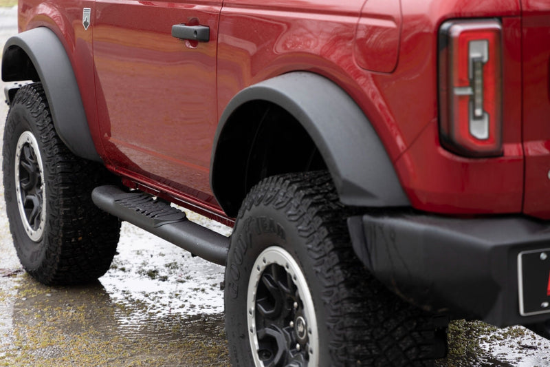 ラフカントリー オーバルナーフステップ 2ドア ブラック フォード Bronco 2021-2026