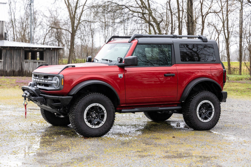 ラフカントリー オーバルナーフステップ 2ドア ブラック フォード Bronco 2021-2026
