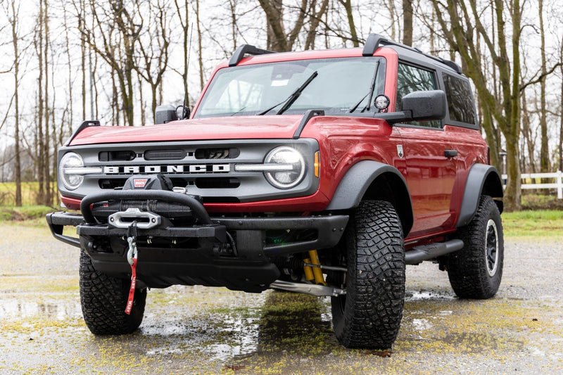 ラフカントリー オーバルナーフステップ 2ドア ブラック フォード Bronco 2021-2026