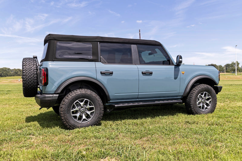 ラフカントリー BA2 ランニングボード サイドステップ 4ドア フォード ブロンコ 4WD (2021-2026)