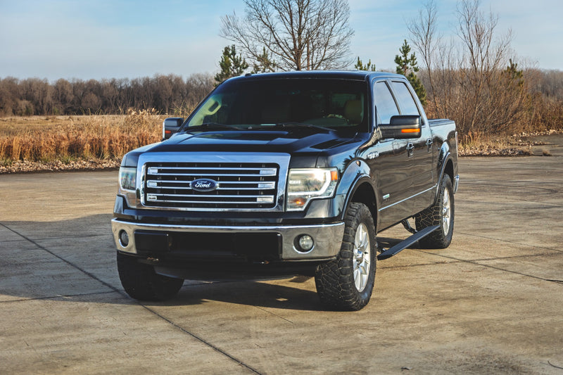 ラフカントリー HT-Series パワーランニングボード クルーキャブ フォード F-150 (2009-2014)