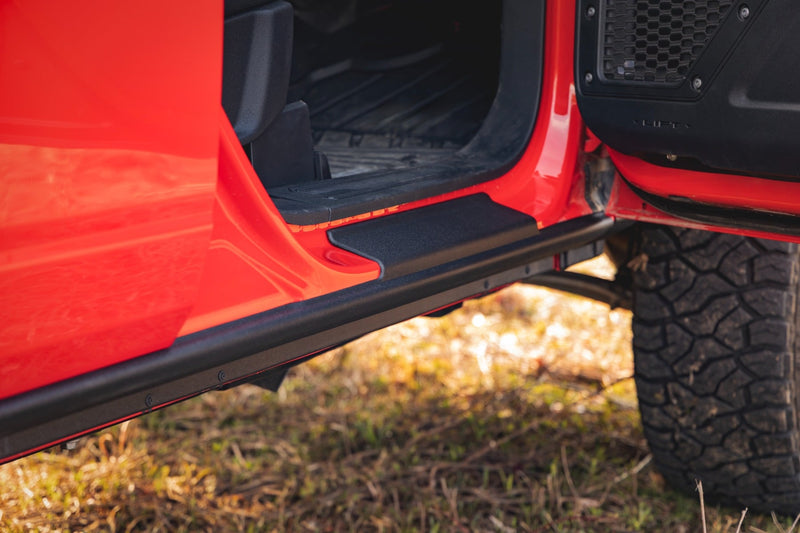 ラフカントリー Trail Cladding ロッカーシルプレート 4ドア フォード Bronco 4WD (2021-2026)