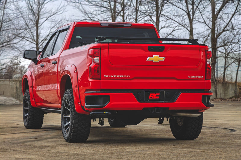 ラフカントリー HT-Series パワーランニングボード シボレー/GMC シルバラード・シエラ 1500/2500HD/3500HD 2019-2026