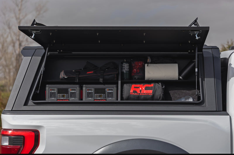 ラフカントリー Bed Cap サイドシェルフ収納ビン 助手席側 | シルバラード/F-150/シエラ/ラム 1500