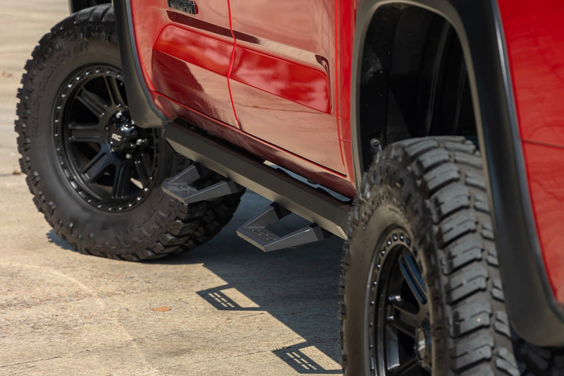 ラフカントリー SRL2 調整式アルミニウムステップ CrewMax トヨタ Tundra 2WD/4WD 2022-2026