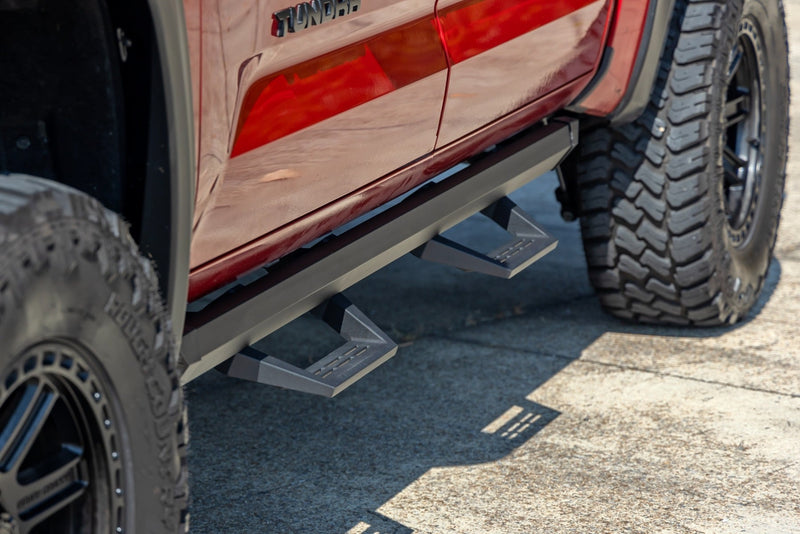 ラフカントリー SRL2 調整式アルミニウムステップ CrewMax トヨタ Tundra 2WD/4WD 2022-2026