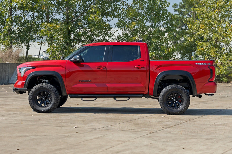 ラフカントリー SRL2 調整式アルミニウムステップ CrewMax トヨタ Tundra 2WD/4WD 2022-2026