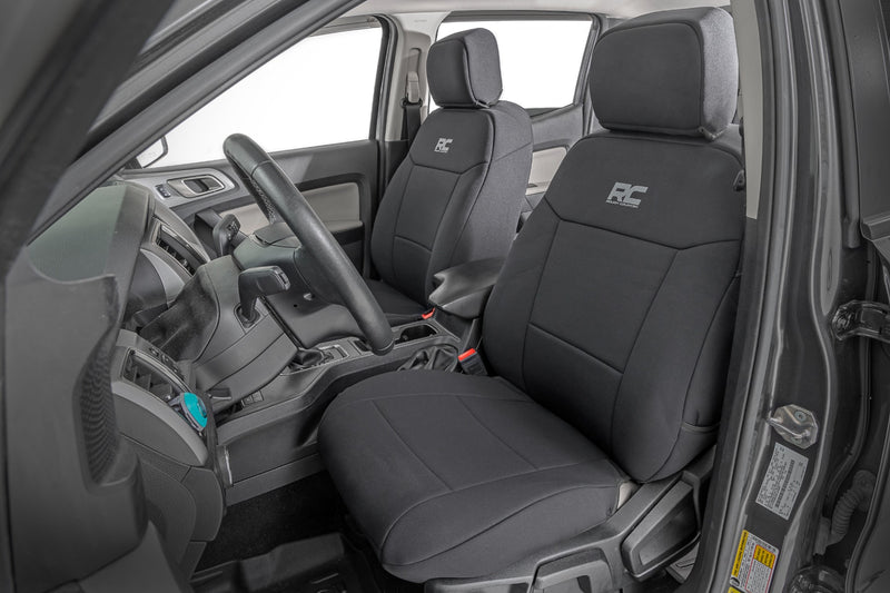 ラフカントリー ネオプレーンシートカバー フロントバケット+リアベンチ フォード Ranger 2WD/4WD 2019-2026