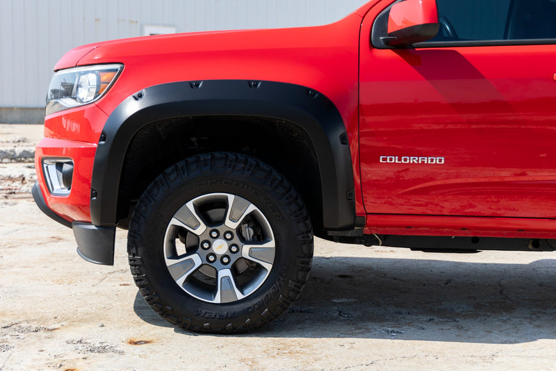 ラフカントリー ポケットフェンダーフレア 5フィートベッド シボレー Colorado 2WD/4WD 2015-2022