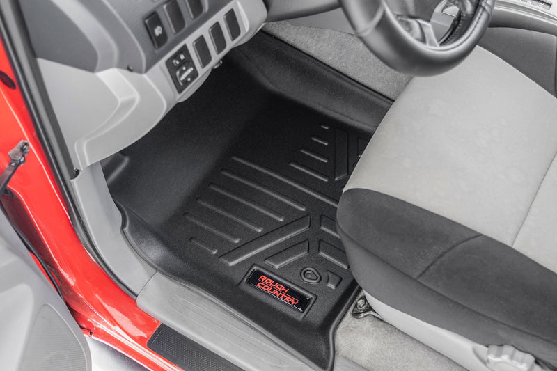 ラフカントリー Floor Armor フロアマットセット 前後4枚 ダブルキャブ トヨタ タコマ 2WD/4WD 2005-2011