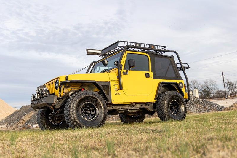 ラフカントリー スチール シミュレーテッドビードロックホイール ブラック 15x8 5x4.5 オフセット-19
