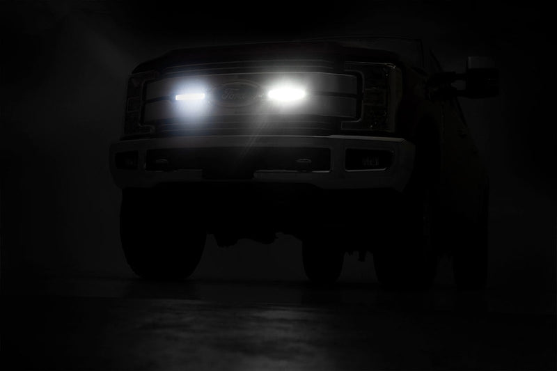 ラフカントリー LEDライトキット フォード F-250 Super Duty 2017-2019 グリル用8インチLEDライトバー