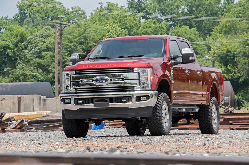 ラフカントリー LEDライトキット フォード F-250 Super Duty 2017-2019 グリル用8インチLEDライトバー
