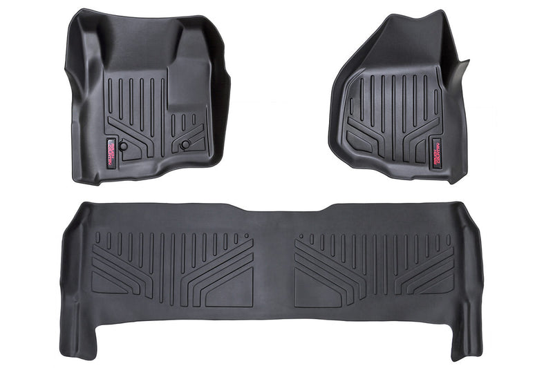 ラフカントリー Floor Armor フロアマット 前後セット デプレストペダル フォード F-250/F-350 Super Duty 2011-2016