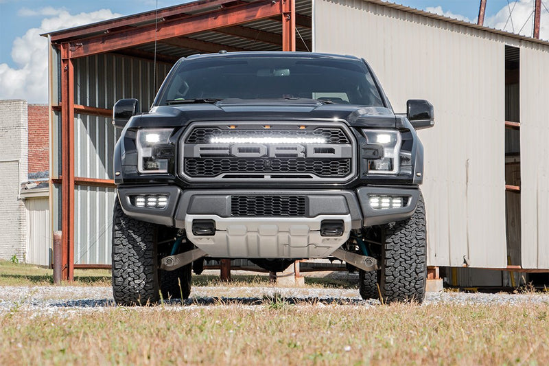 ラフカントリー フォード F-150 Raptor 30インチ LED ヒドゥングリルキット (2017-2020)