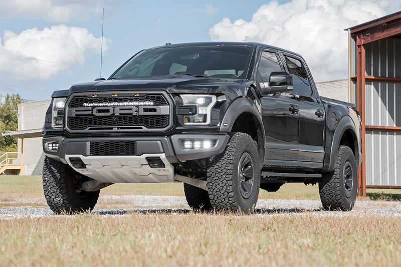 ラフカントリー フォード F-150 Raptor トリプルLEDフォグライトキット 2017-2020