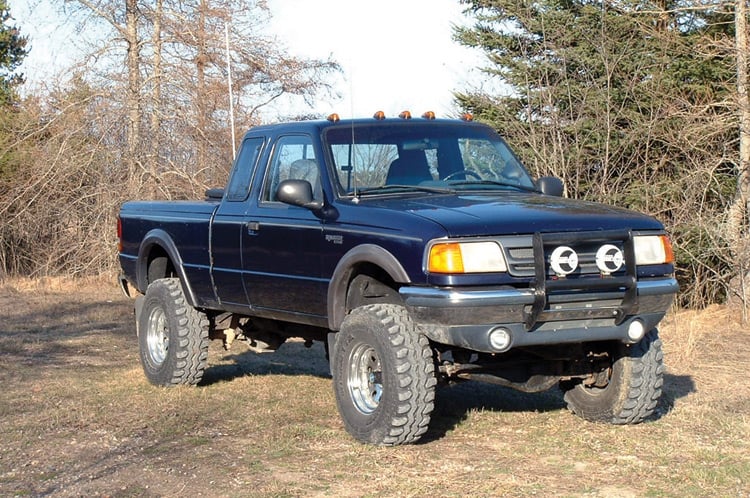 ラフカントリー 4インチ リフトアップキット リアスプリング付き フォード Ranger 4WD (1983-1997)