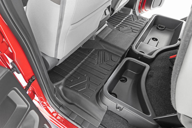ラフカントリー Floor Armor フロアマット FR&RR クルーキャブ ニッサン Frontier 2WD/4WD 2022-2026