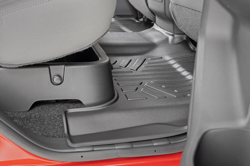 ラフカントリー Floor Armor フロアマット 前後セット クルーキャブ ニッサン Frontier 2WD/4WD 2008-2021