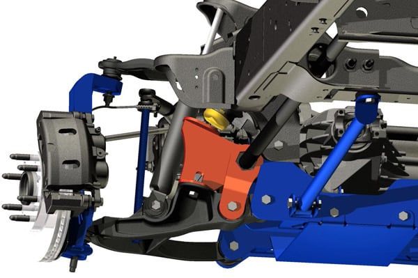 ラフカントリー 4インチ NTD リフトキット | シボレー シルバラード 1500 / GMC シエラ 1500 4WD (1999-2007)