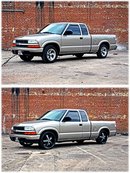 ラフカントリー ローダウンキット フロント2インチ/リア2.5インチ シボレー S10/Blazer・GMC S15/Sonoma 2WD 1982-2003