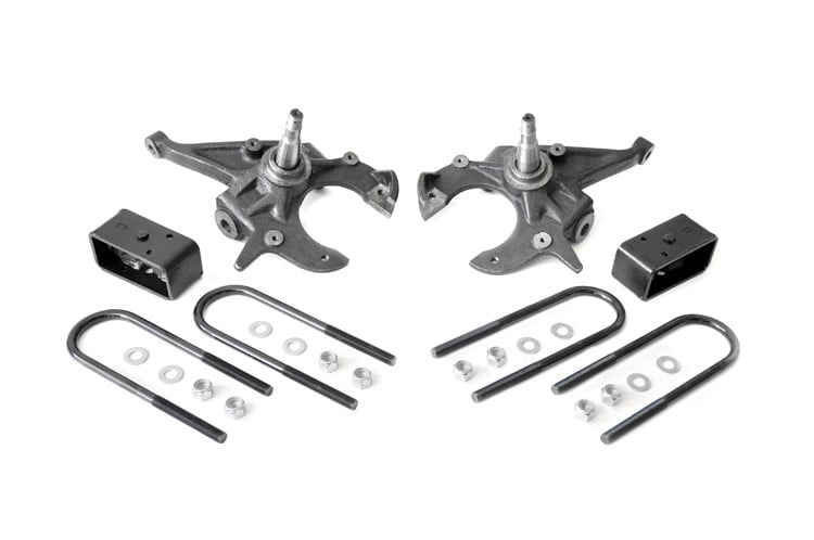 ラフカントリー ローダウンキット フロント2インチ/リア3インチ シボレー/GMC S10・S15・ブレイザー 2WD